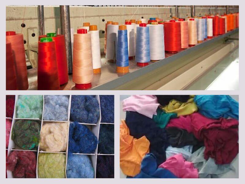 Pre-consumer textile waste for Upcycling/Recycling
